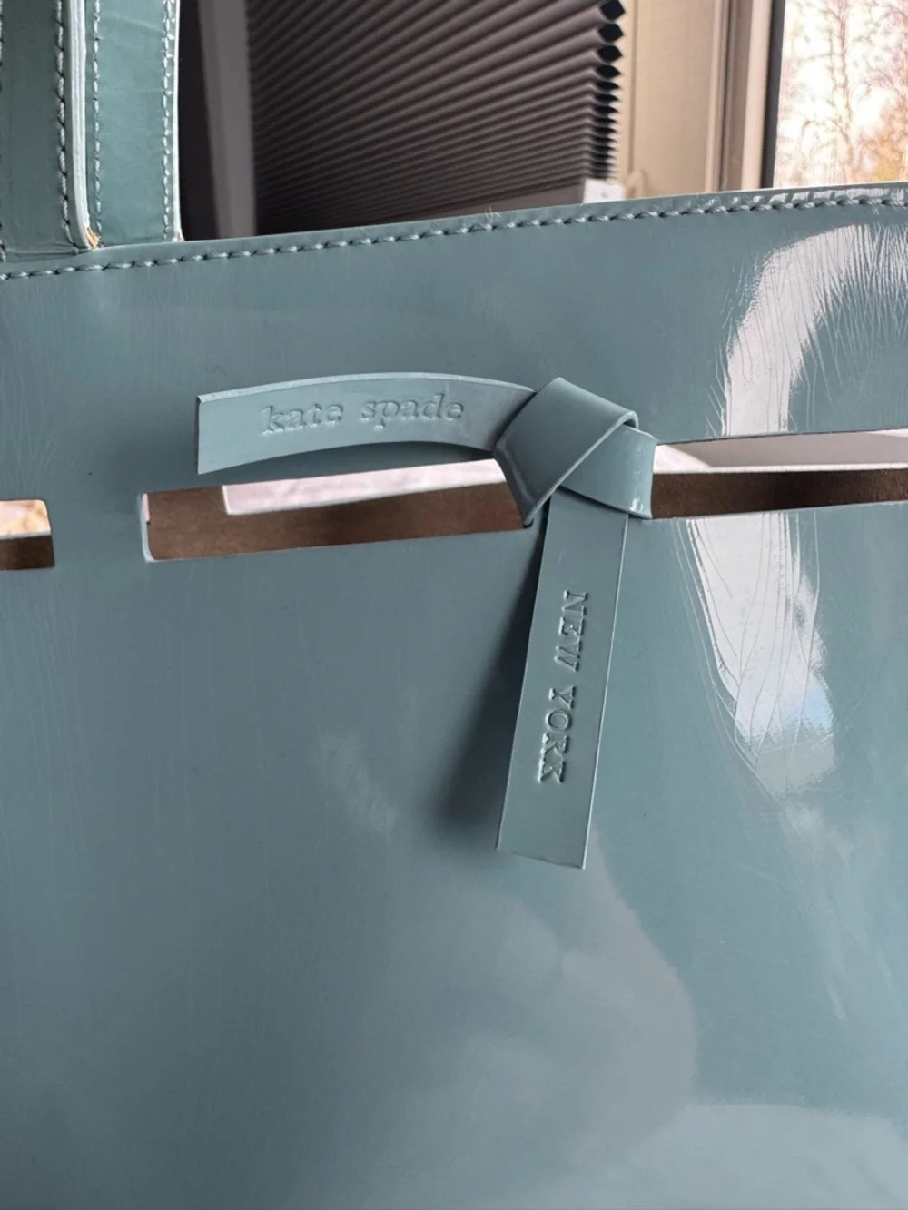 Kate Spade Robinegg Blue Bucket Bag - Picture 2 of 4
